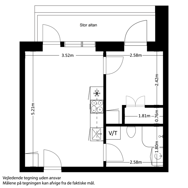 Plantegning for 134-1-13