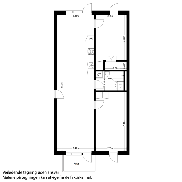 Plantegning for 134-1-53