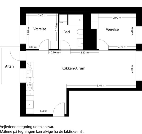 Plantegning for 138-1-111