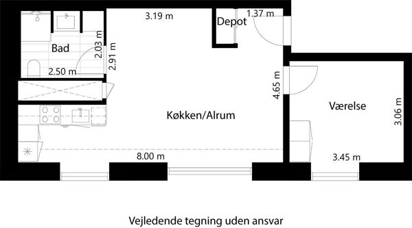 Plantegning for 139-1-19
